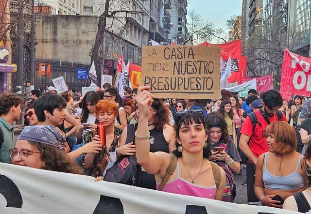 Con paros y tomas, la universidad prepara una masiva movilización al Congreso