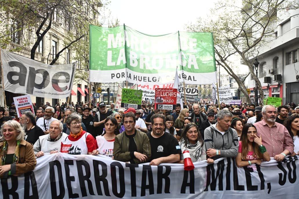 Lo que dejó la marcha de la bronca
