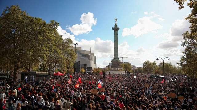 En Francia, la rebelión estudiantil no cesa