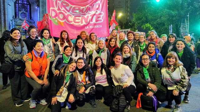 Tribuna Docente La Matanza presente en el 39° Encuentro de Mujeres y Diversidades